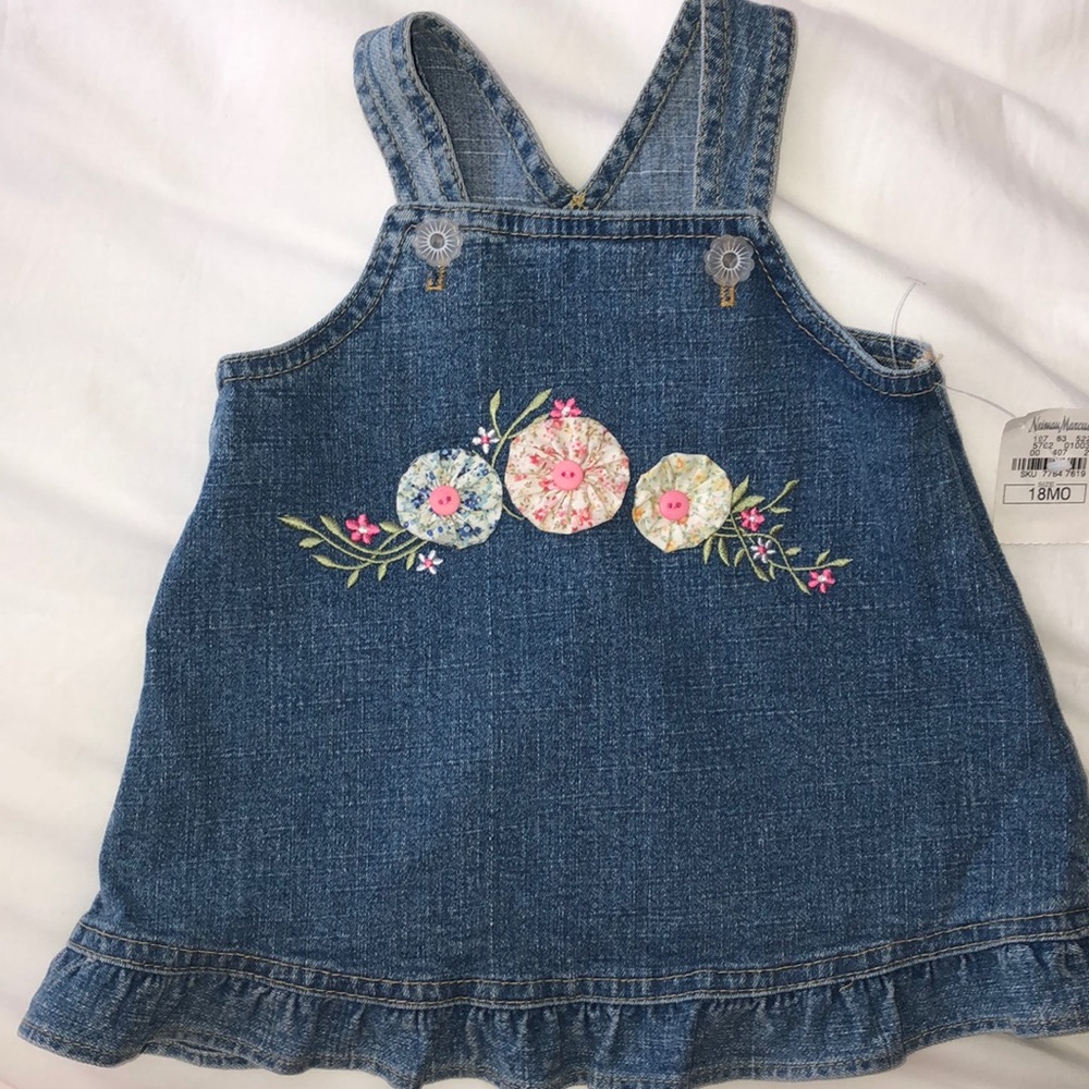 NWT Girls Cachcach Denim top